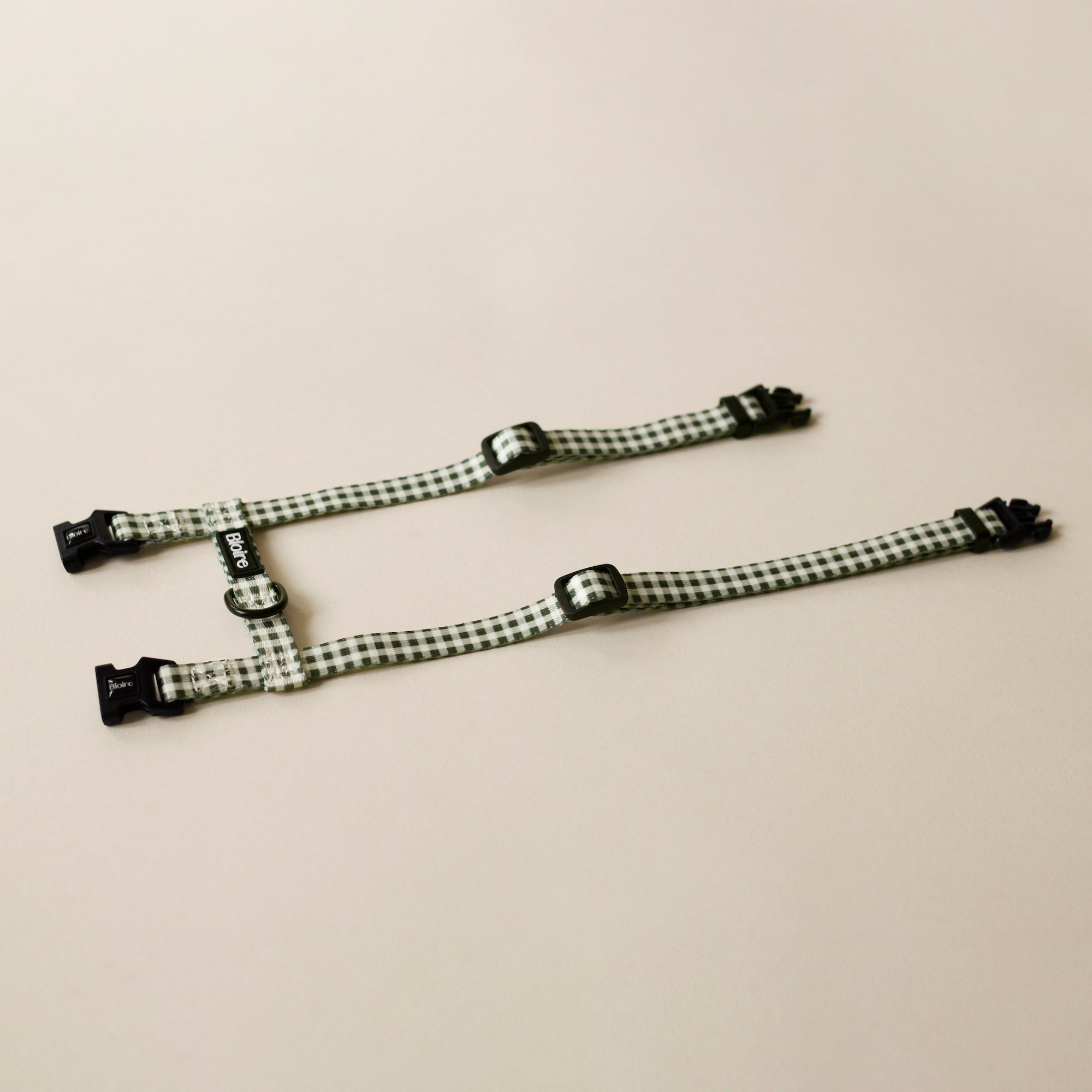 Ensemble de marche pour chat carreau mauve